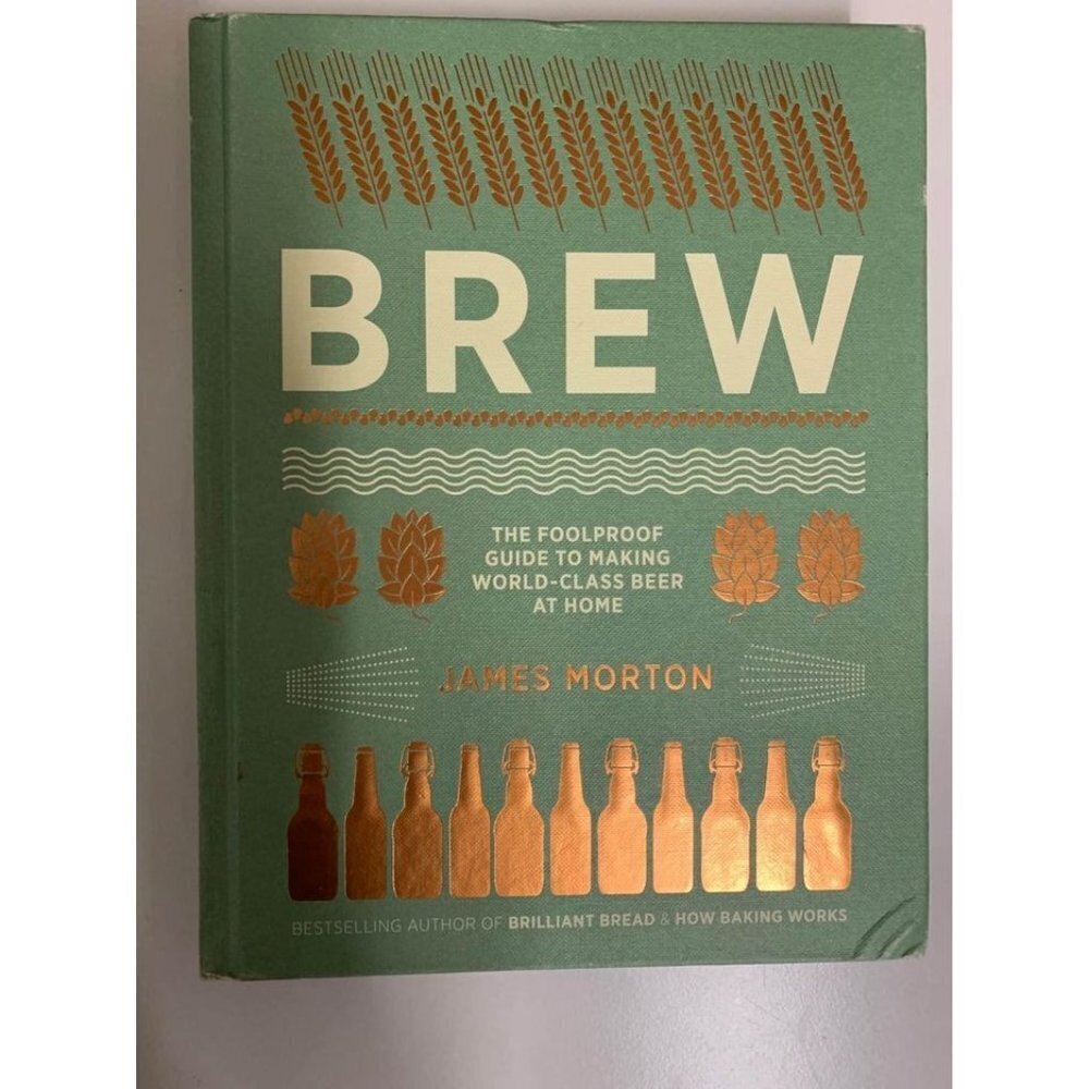 Brew Book To Make Beer at Home Men's Gift Hardcover DIY